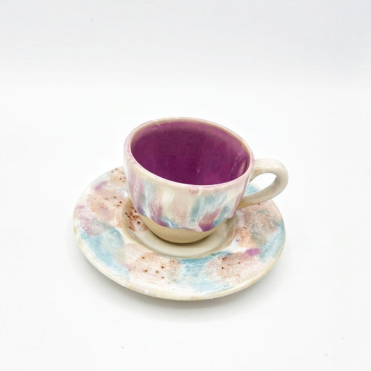 Steinzeug Espresso Tasse